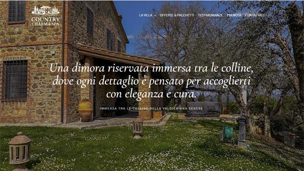 Anteprima del sito Country Charm & Spa