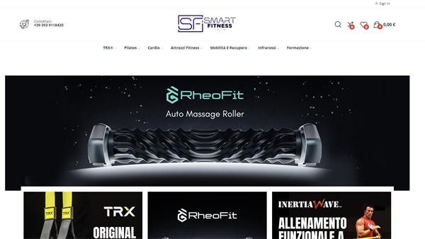 Anteprima del sito Smart Fitness Shop